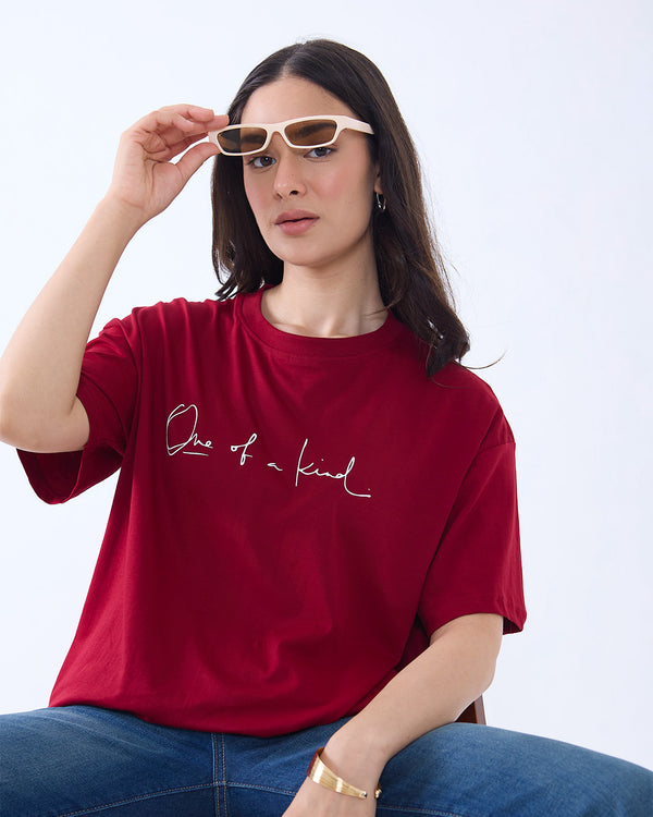 Ruby One Of A Kind Oversized T-Shirt