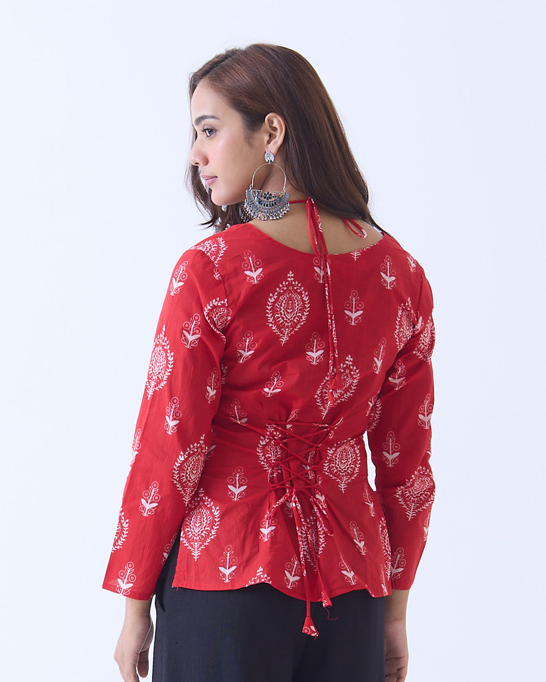 Mahira Halter Neck Kurti