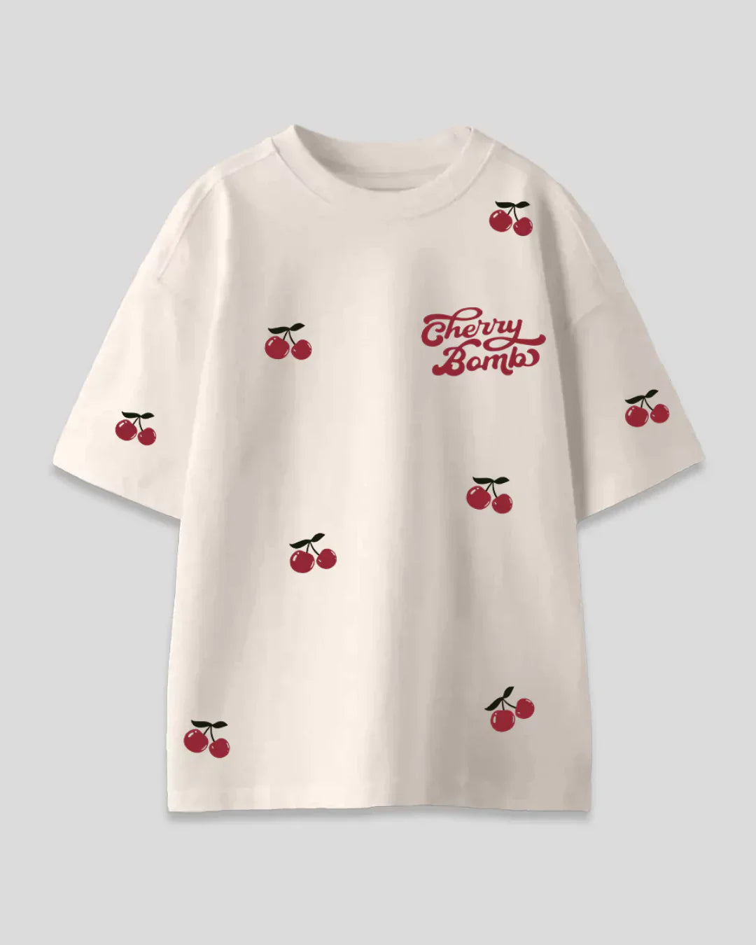 Cherry Bomb Oversized T-Shirt