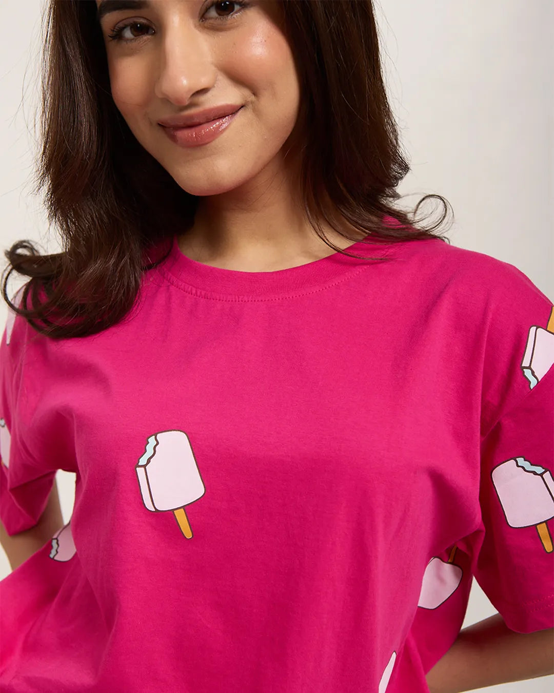 Ice Cream Oversized T-Shirt