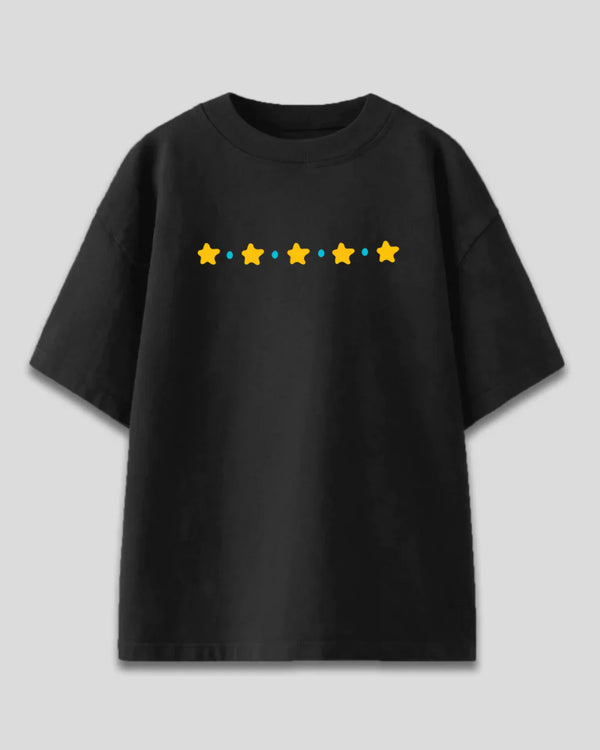 Yellow Star Oversized T-Shirt