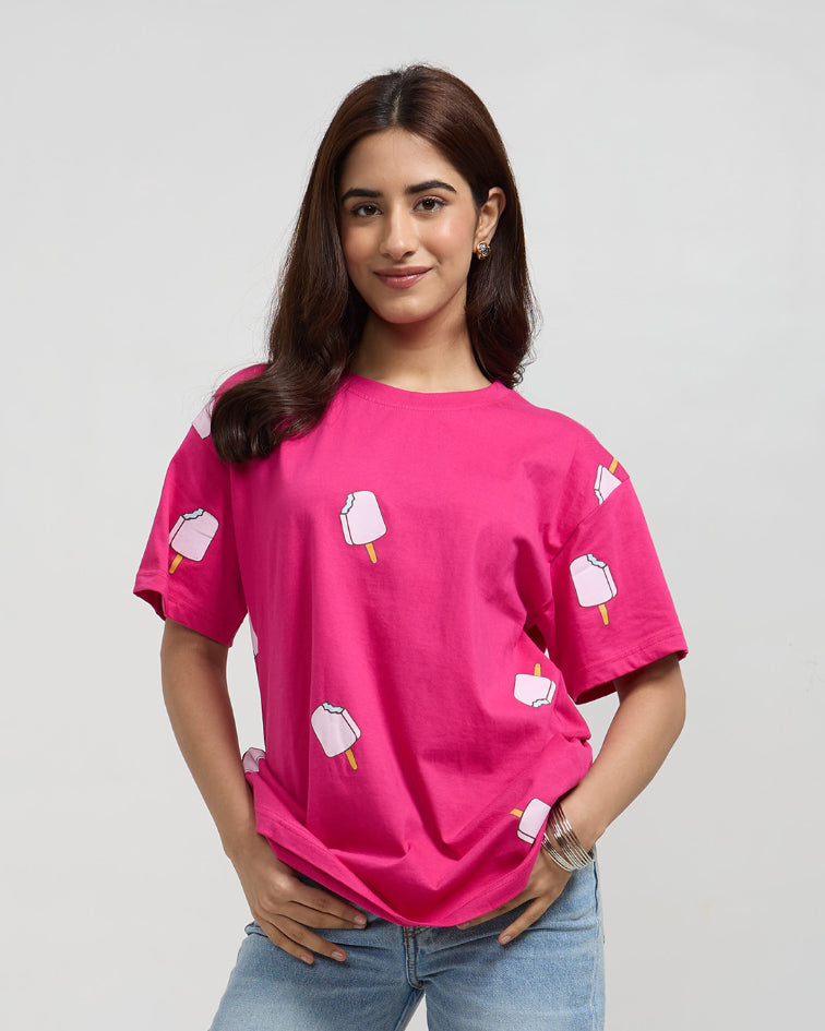 Ice Cream Oversized T-Shirt