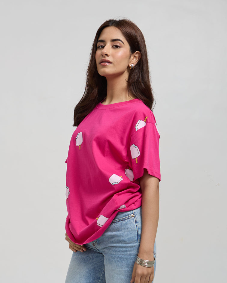 Ice Cream Oversized T-Shirt