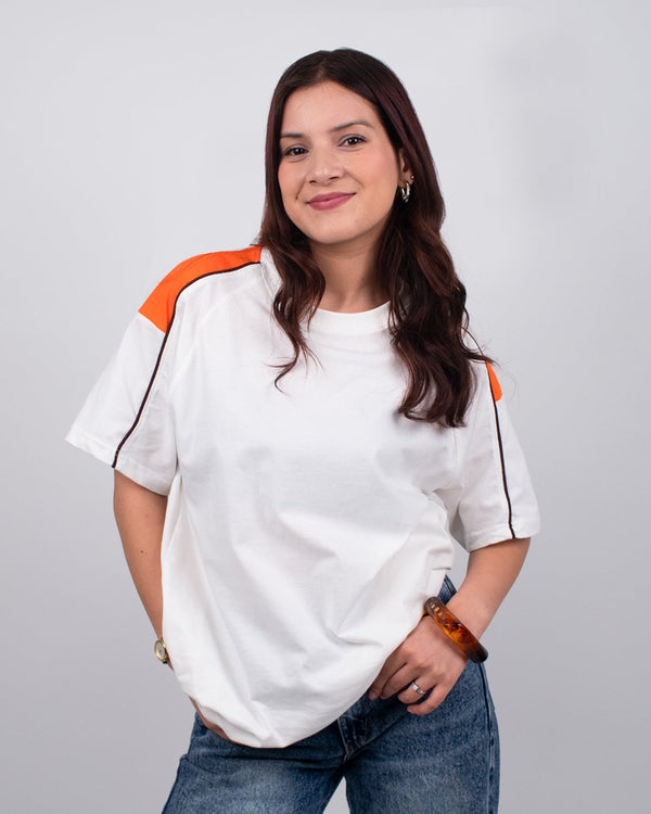 Off White Downtown Plain Oversize T-Shirt