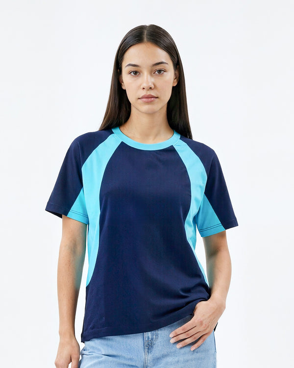 Navy Blue All-Star Plain Oversize T-Shirt