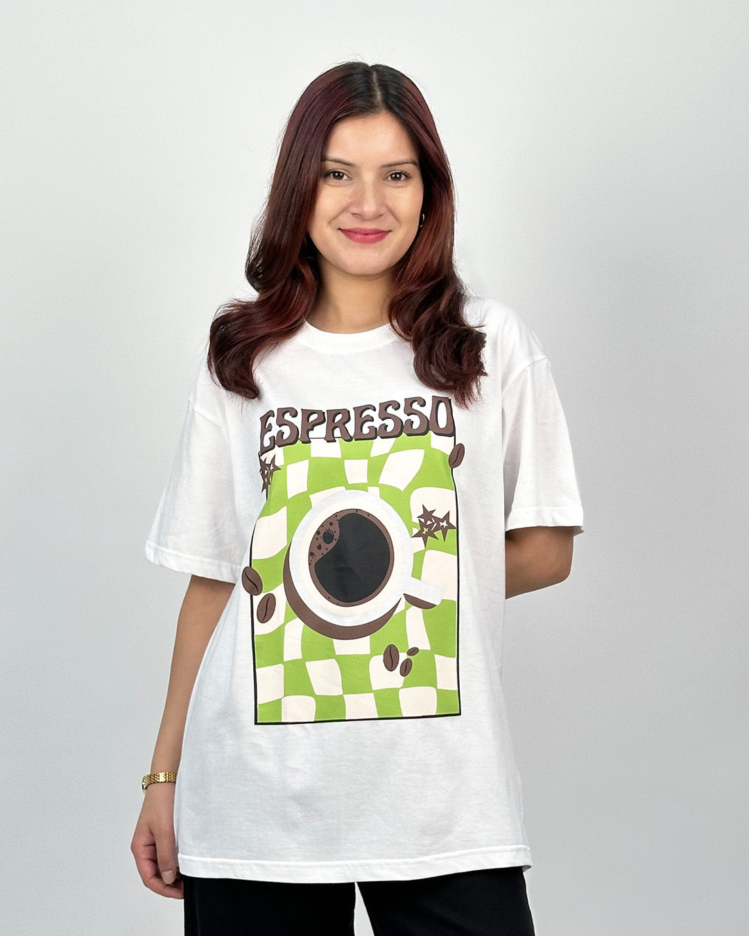 Vintage Espresso Oversized T-Shirt