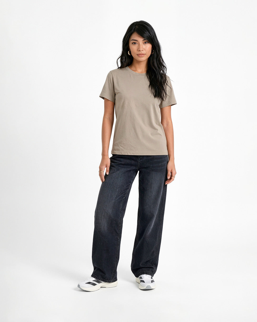 Camel Plain T-Shirt