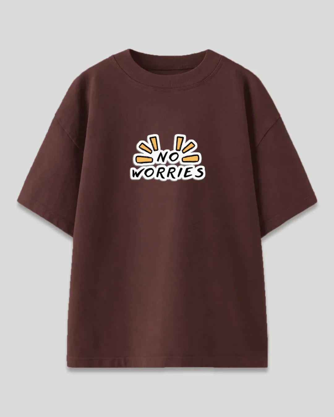 No Worries Oversized T-Shirt
