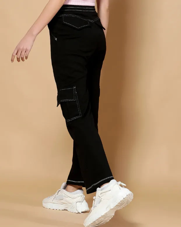 Black Cargo Pants