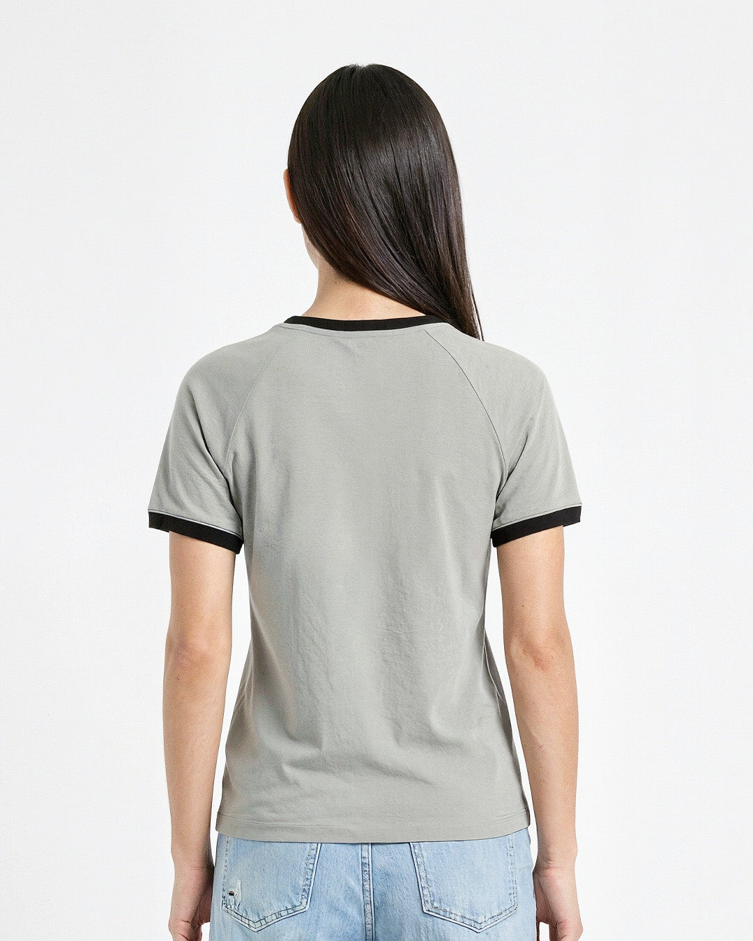 Tap Out T-Shirt - Grey & Black
