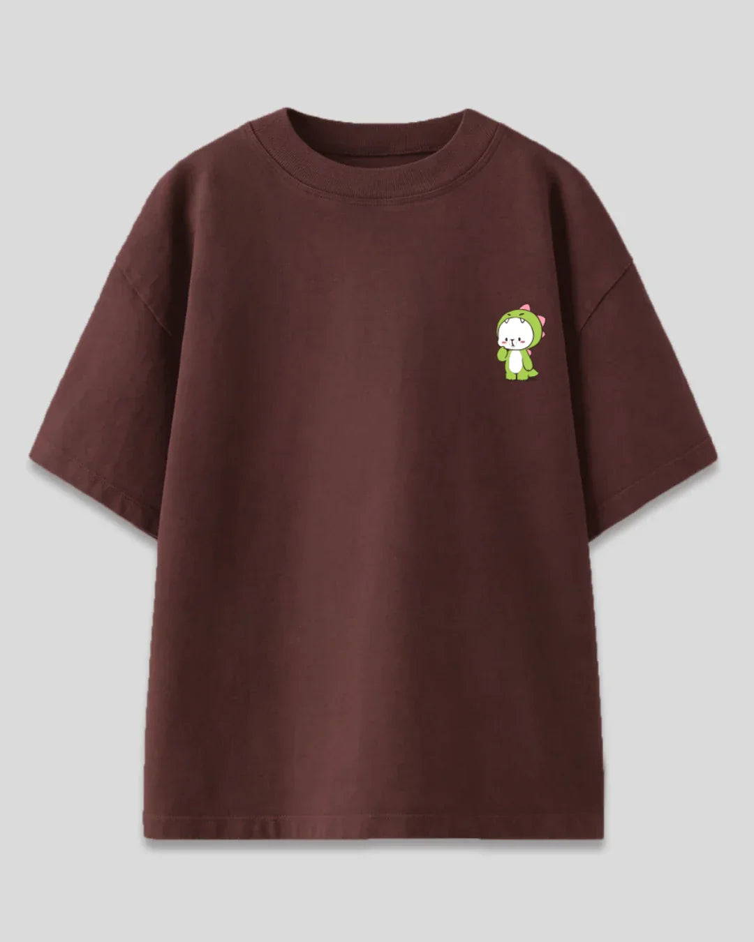 Dino Cat Oversized T-Shirt