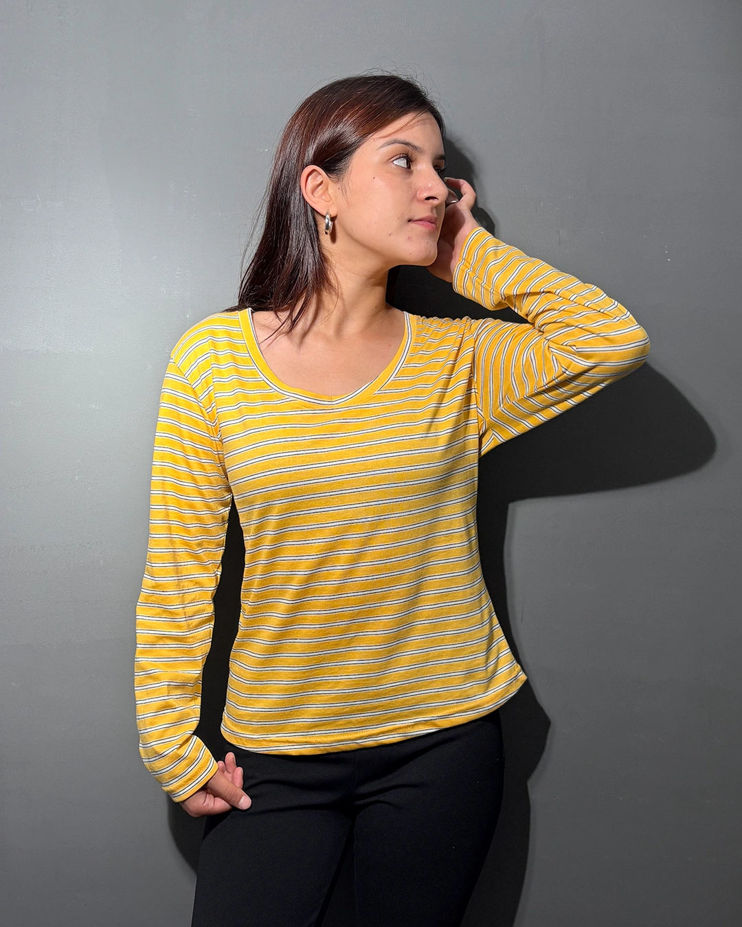 Tan Lines Scoop Neck T-Shirt