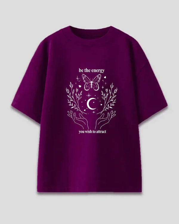 Manifest It Oversized T-Shirt - Chest print