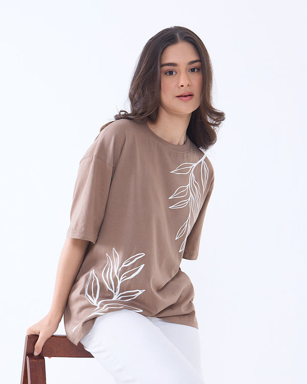 Camel In The Jungle Oversized T-Shirt