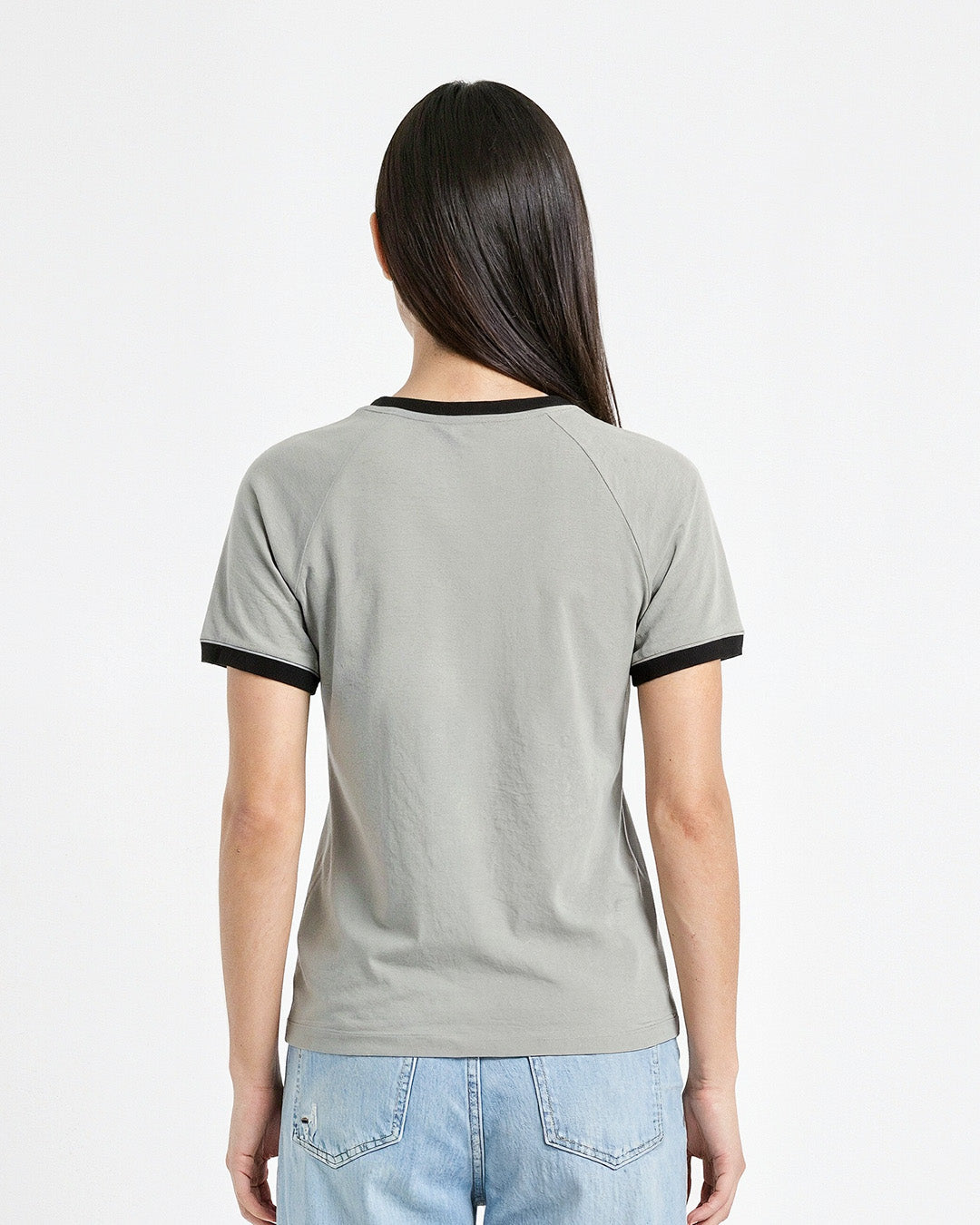 Tap Out T-Shirt - Grey & Black