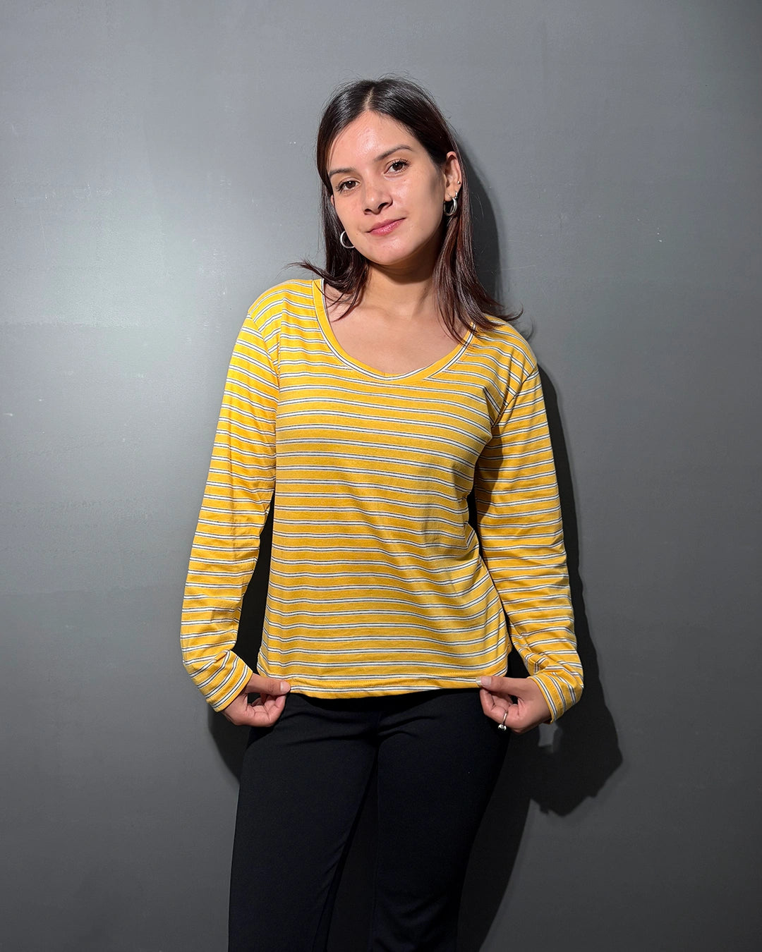 Tan Lines Scoop Neck T-Shirt