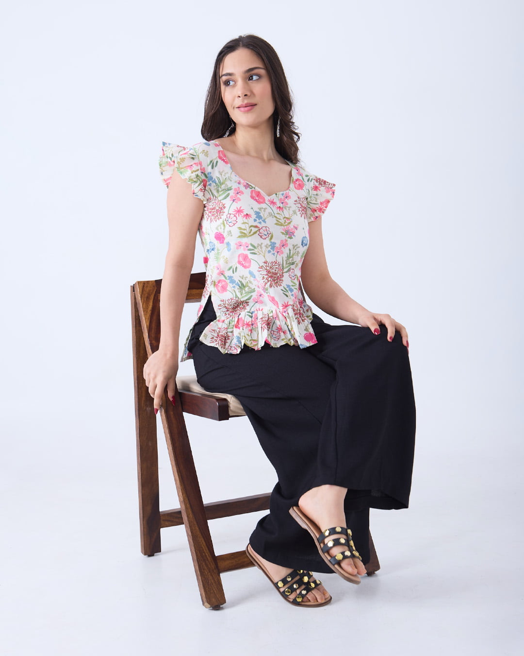 Ruhani Frill Kurti