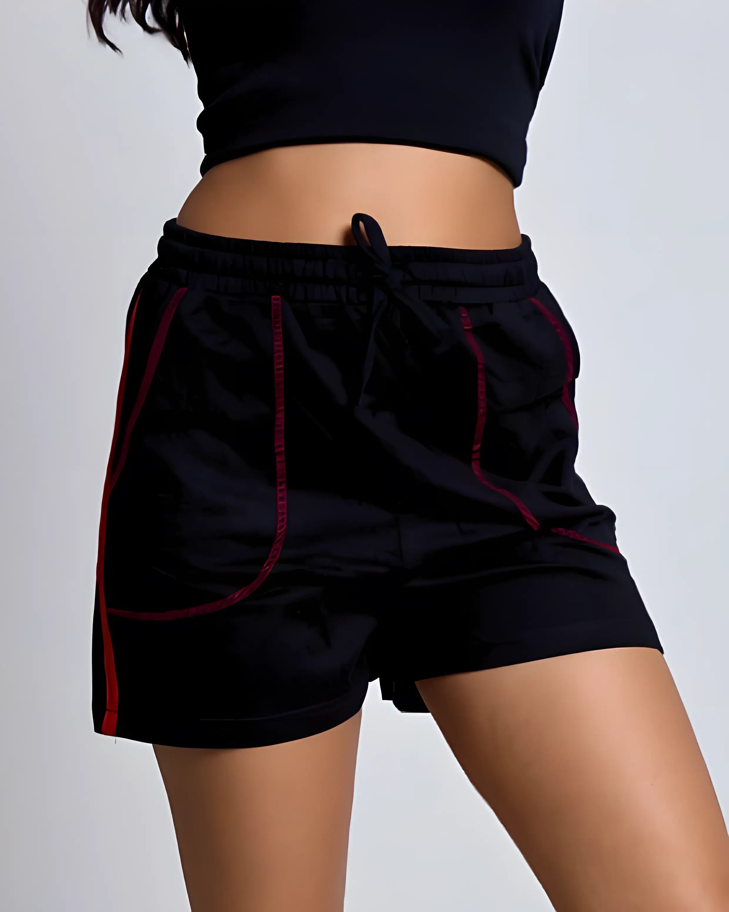 Black Iconic Shorts