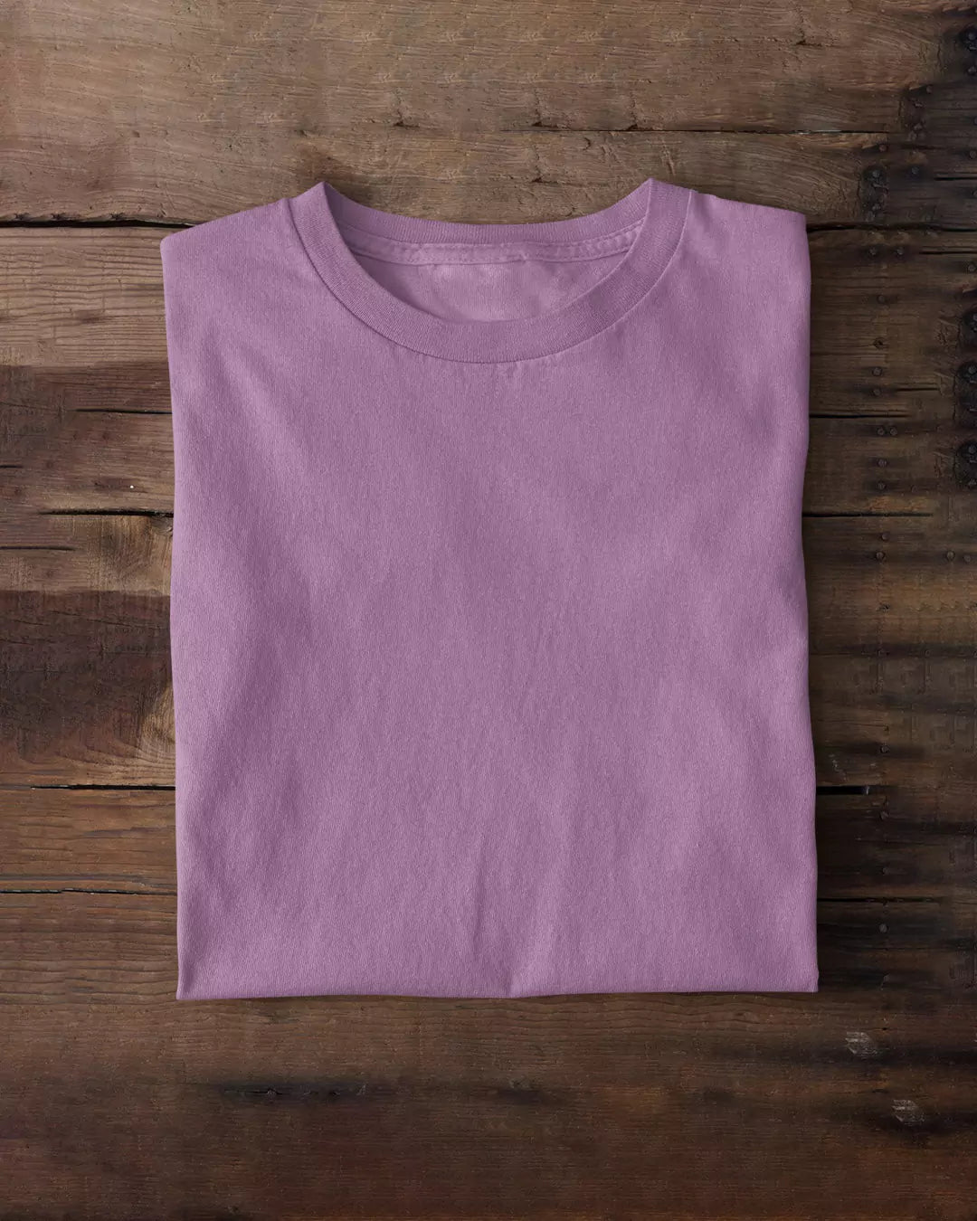 Blush Pink Plain T-Shirt