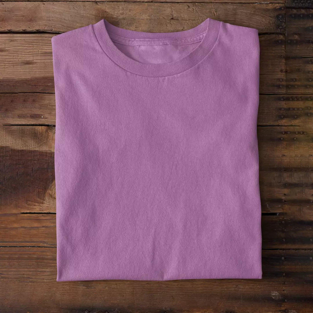 Blush Pink Plain T-Shirt
