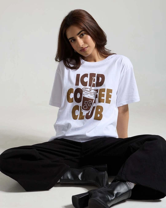 Ice Coffee Club Oversized T-Shirt