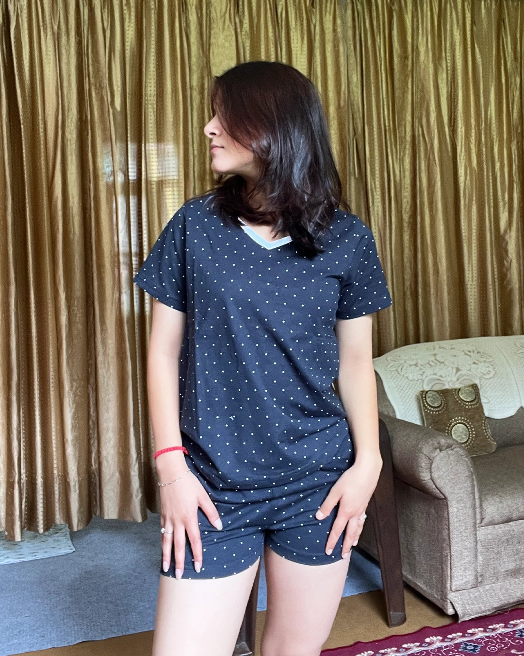 Confetti Cotton Shorts Set