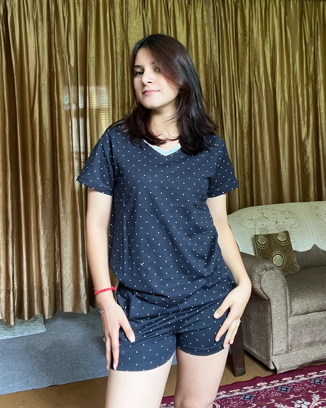 Confetti Cotton Shorts Set