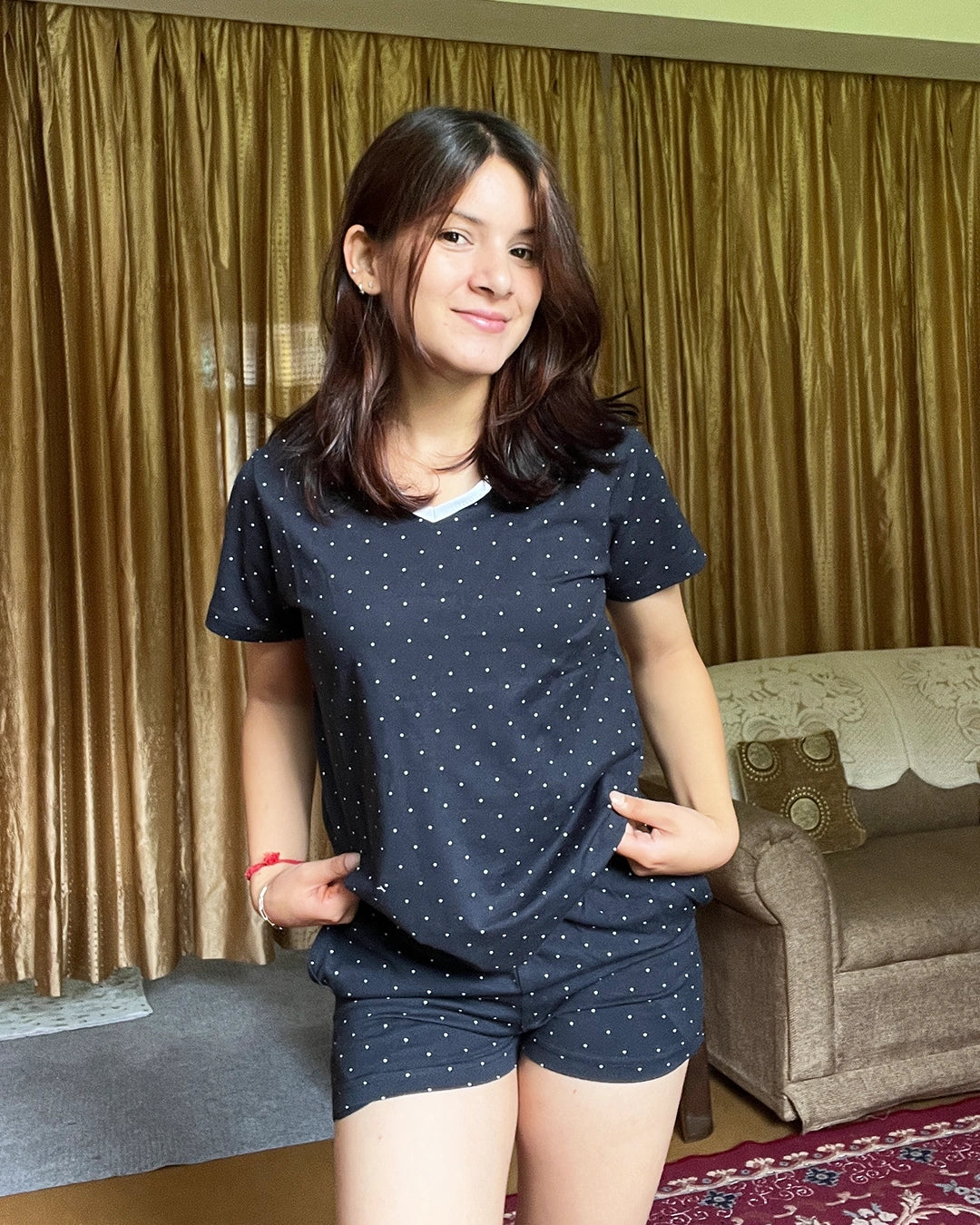 Confetti Cotton Shorts Set