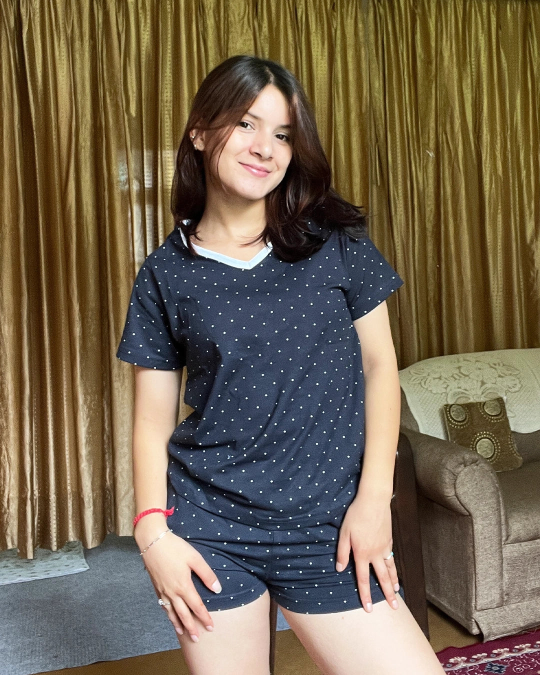 Confetti Cotton Shorts Set