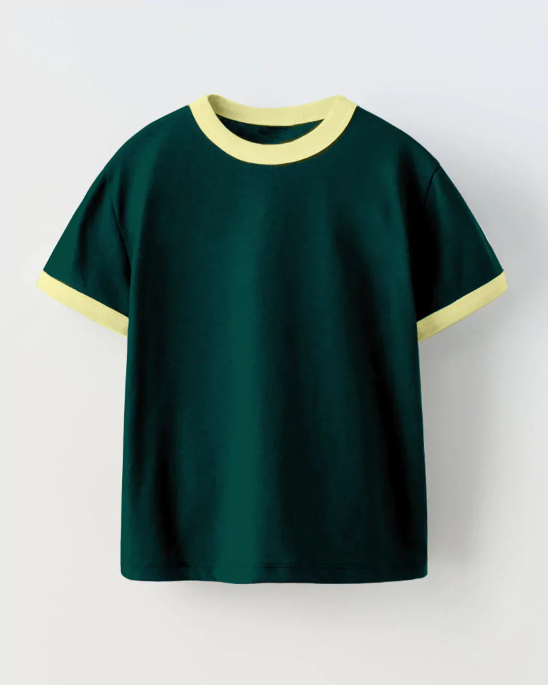 Tap Out T-Shirt - Jade & Yellow