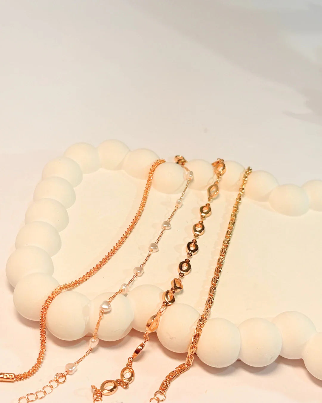 Oval 4 Stack Bracelet