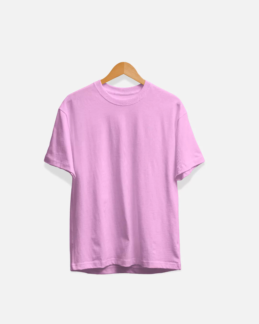 Shop Lilac Plain T-Shirt for Women Online | Love Dky