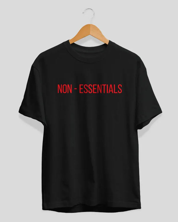 HD Print - Non-Essentials T-Shirt - Shop Printed T shirt for Women Online In India | LoveDky