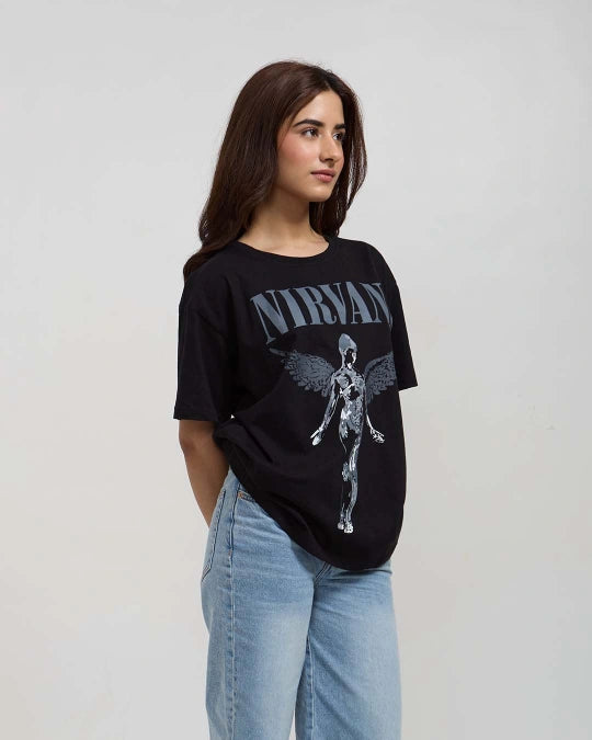 Nirvana Angel Oversized T-Shirt