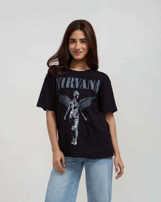 Nirvana Angel Oversized T-Shirt