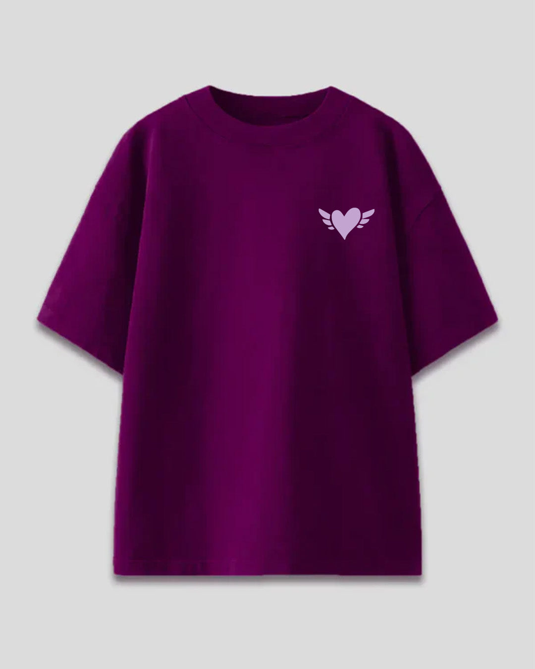 Mulberry Turn Off My Feelings Oversized T-Shirt