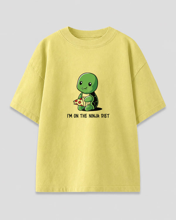 Ninja Diet Oversized T-Shirt