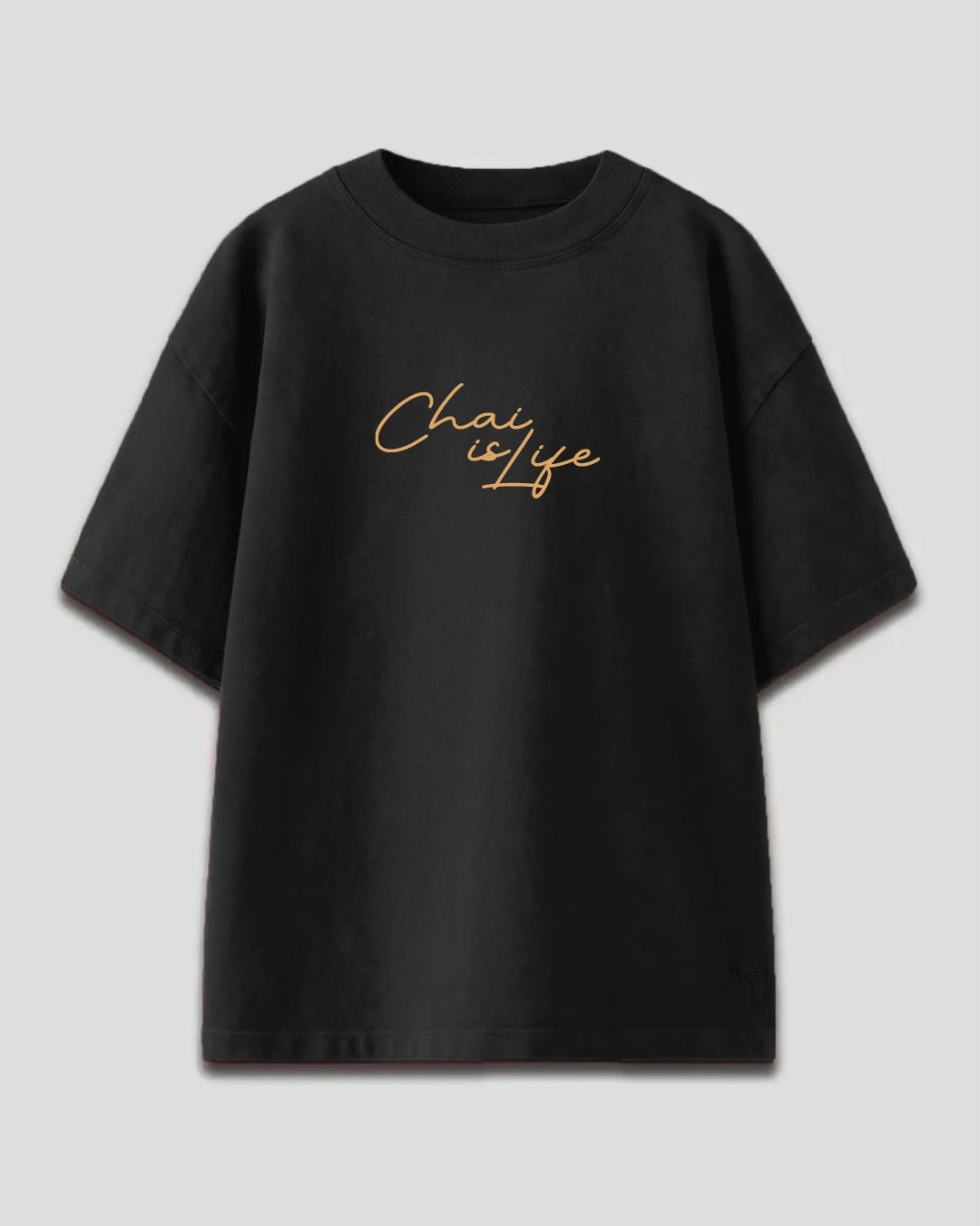 Chai is Life Oversized T-Shirt