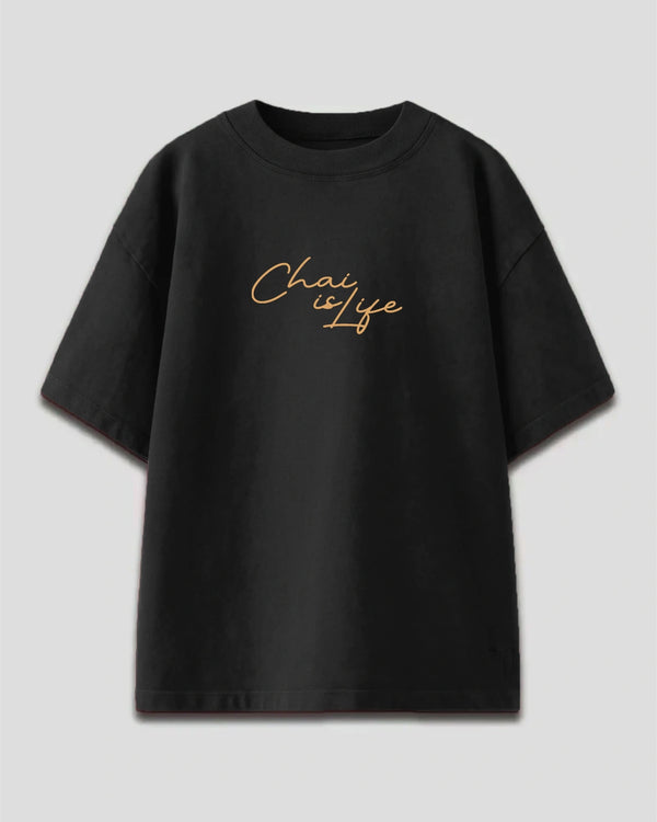 Chai is Life Oversized T-Shirt