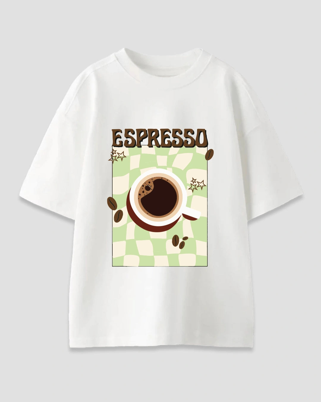 Vintage Espresso Oversized T-Shirt