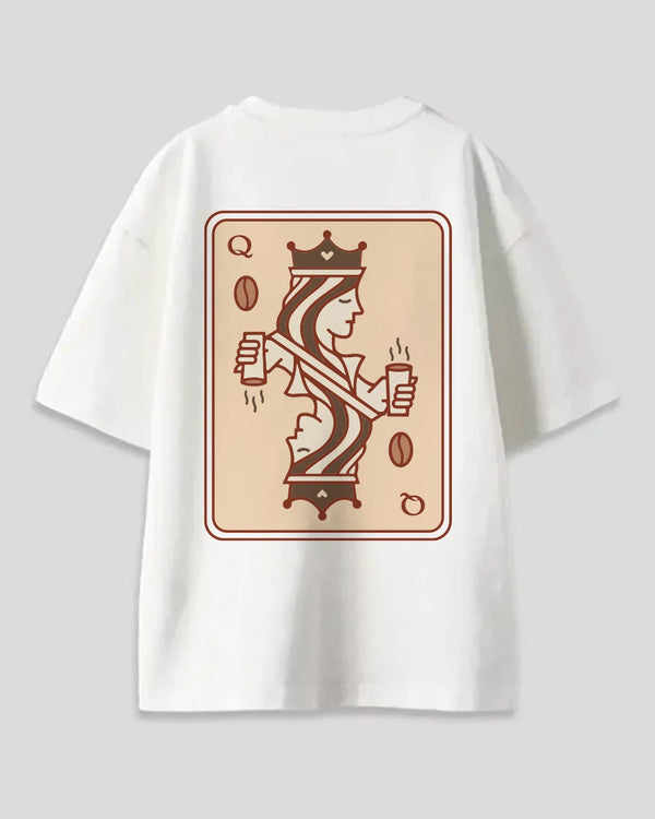Caffiene Queen Oversized T-Shirt