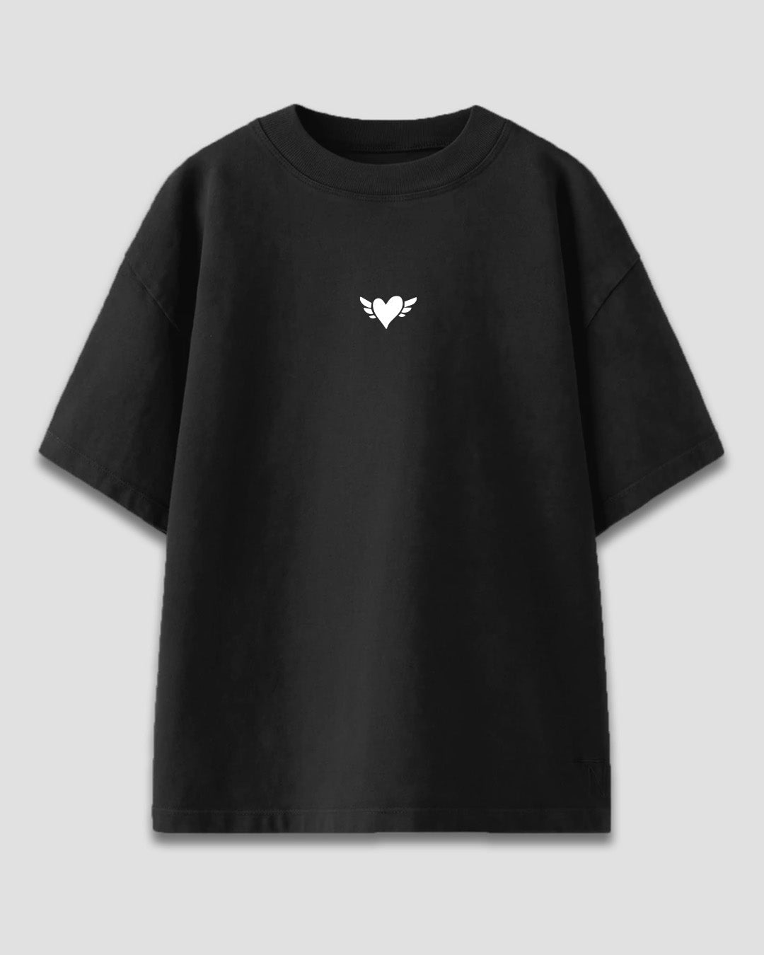 Black DND Oversized T-Shirt