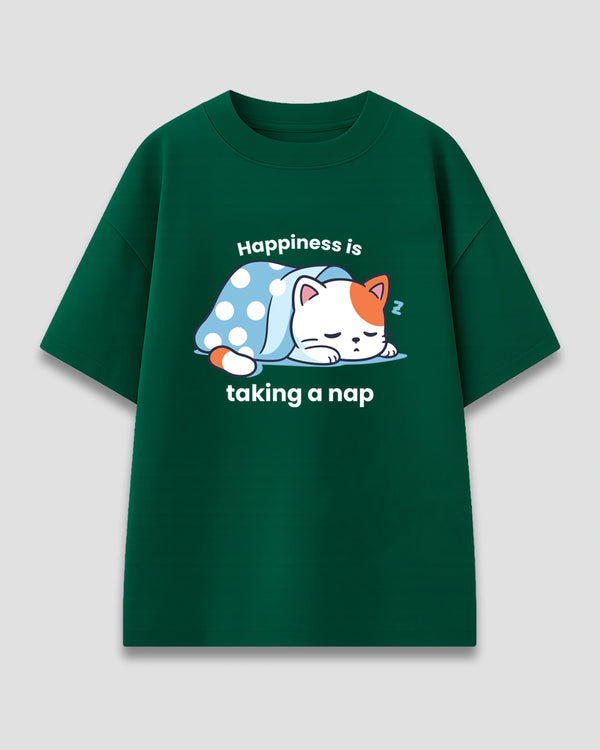 Happy Nap Oversized T-Shirt