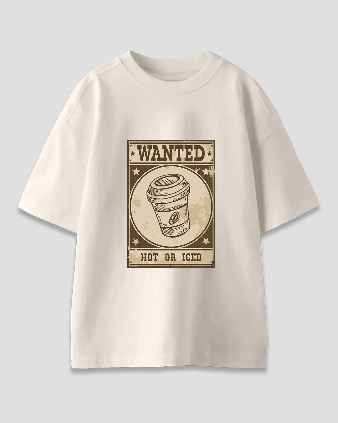 Coffee Wanted Oversized T-Shirt