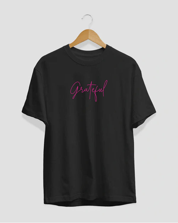 Black Grateful T-Shirt