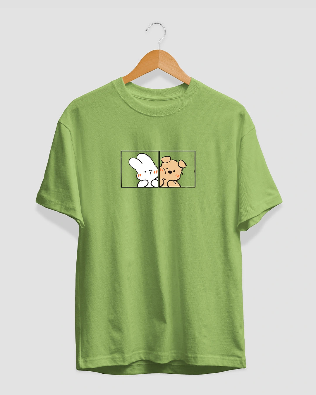 Matcha Bunny & Puppy T-Shirt