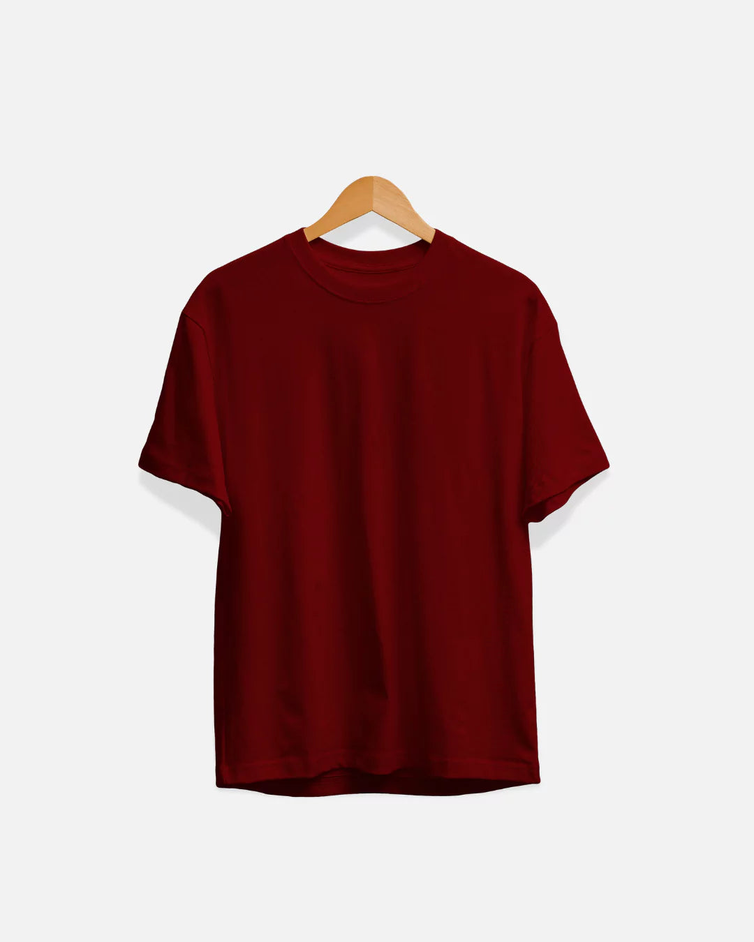 Maroon Plain T-Shirt