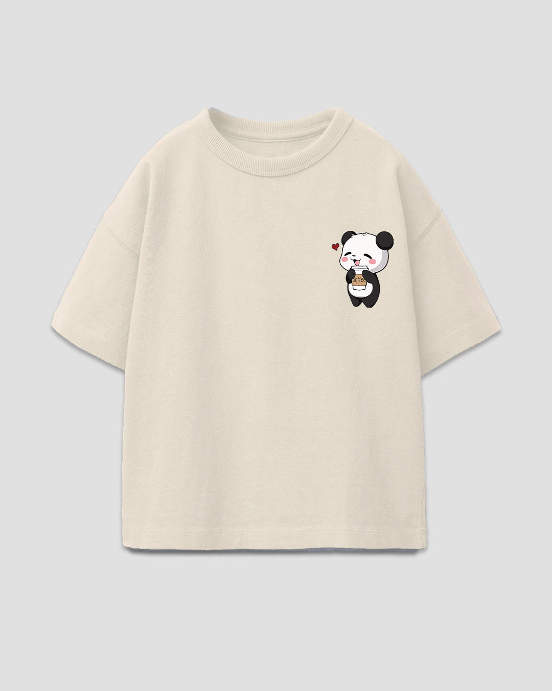 Caffe Panda Boxy Oversize T-Shirt