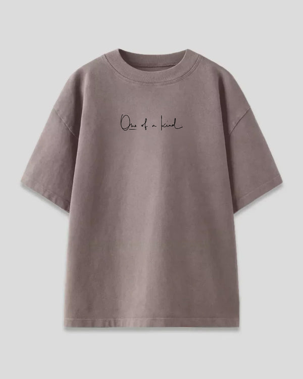 Camel One Of A Kind Oversized T-Shirt