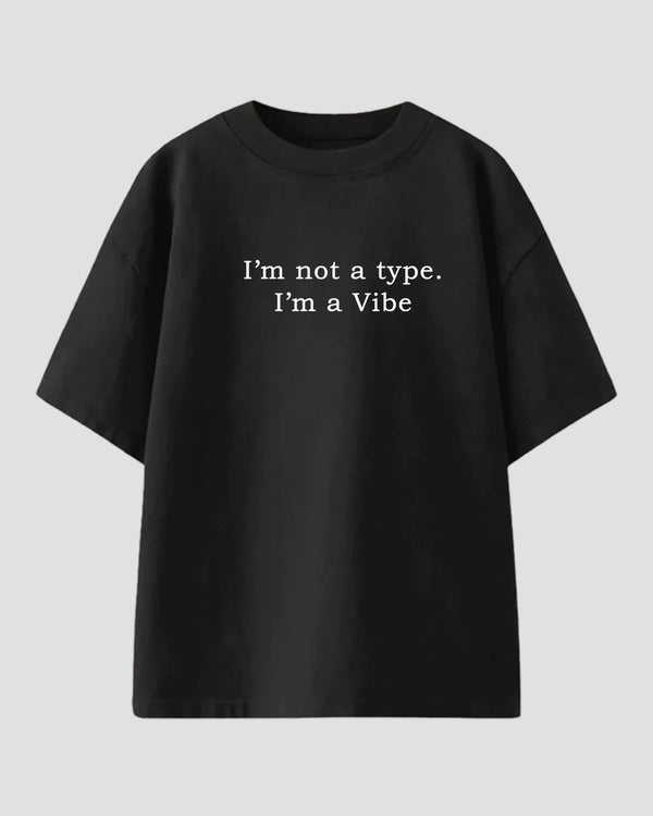 Type Vibe Oversized T-Shirt